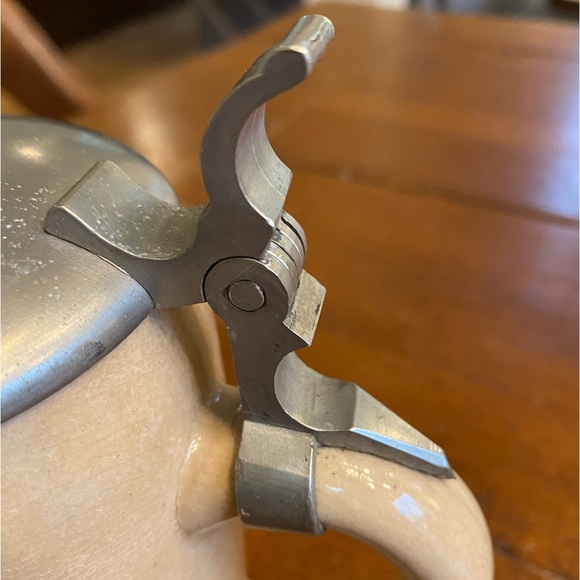 Simon Peter Gerz I Beer Stein Mug 0.5 L Stoneware Germany Impressed Mark - Picture 3 of 6